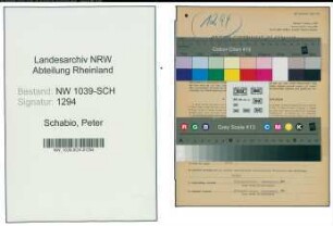 Entnazifizierung Peter Schabio , geb. 11.09.1888 (Trinkhallenbesitzer)