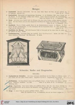 Metzger (Nr. 26-31)