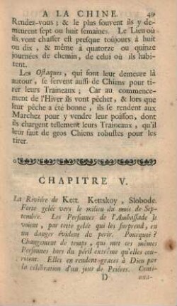 Chapitre V. La Riviére de Kett. Kettskoy, Slobode. - ...