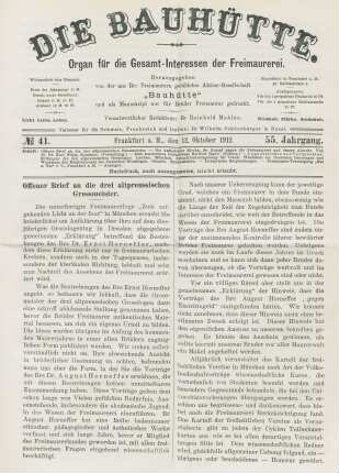 No. 41. Frankfurt a. M., den 12. Oktober 1912. 55. Jahrgang.