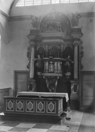 Prerow, Seemannskirche : Prerow. Seemannskirche. Altar