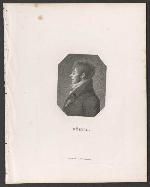 Porträt Étienne Nicolas Méhul (1763-1817)