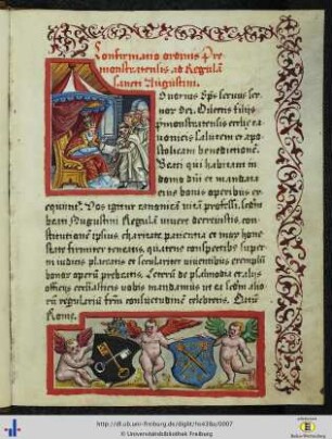 [2r] Confirmatio ordinis Premonstratensis ad Regulam sancti Augustini.