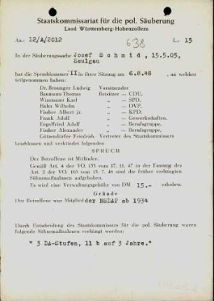 Schmid, Josef