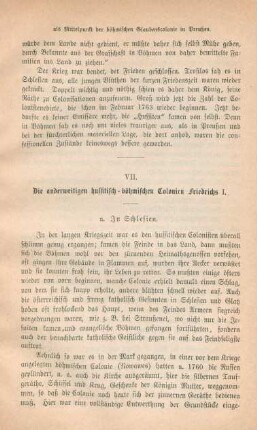 VII. Die anderweitigen hussitisch-böhmischen Colonien Freidrichs I.