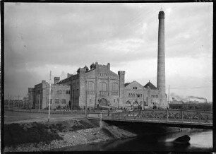 Karlsruhe Rheinhafen Elektrizitätswerk Außenansicht