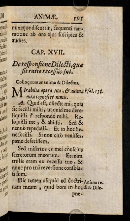 595-609, Caput XVII