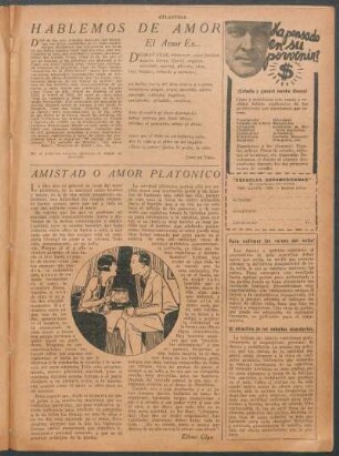 Hablemos de amor : El amor es...