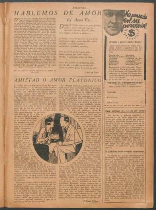 Hablemos de amor : El amor es...