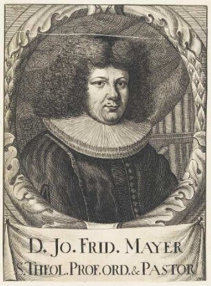 Bildnis des Jo. Frid. Mayer