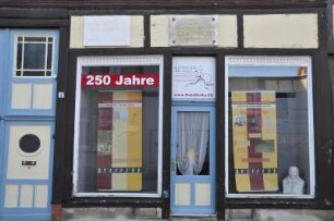 Quedlinburg - Geburtshaus von GutsMuths : Das Geburtshaus des Sportpädagogen GutsMuths in der Gasse Pölle sieht verwahrlost aus. Aufgenommen am 20. Oktober 2012 in Quedlinburg