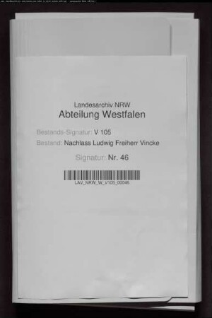 70 Briefe der Schwester Louise Vincke (insgesamt 243 Briefe 1793-1830)