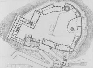 Altenburg (Thüringen), Schloss, Grundriss