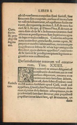 De satisdatione tutorum vel curatorum. Titu. XXIIII.