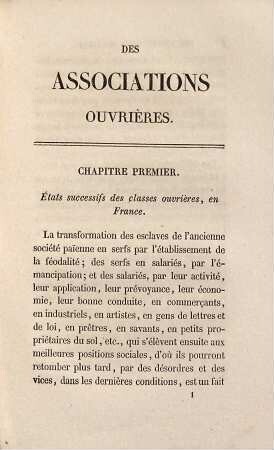 Des associations ouvrières