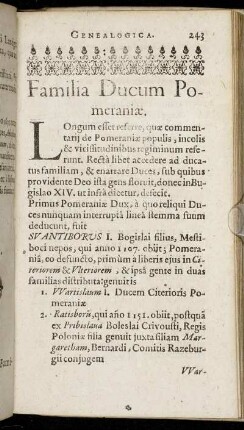 Familia Ducum Pomeraniae