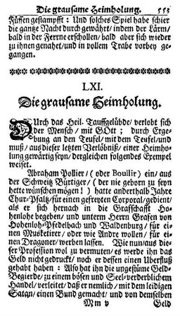 LXI. Die grausame Heimholung
