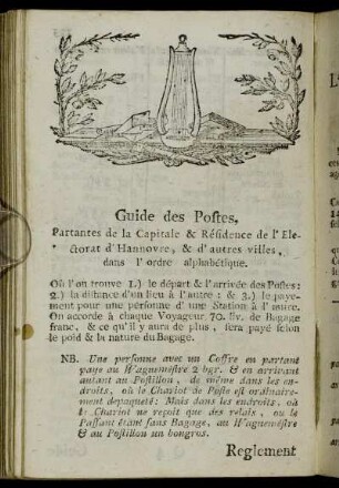 Guide des Postes, [...]