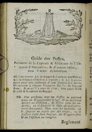 Guide des Postes, [...]