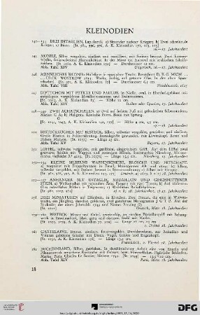 Kleinodien (Nr. 142-164)