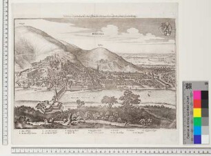 Heidelberg, Stadt und Schloss von Norden