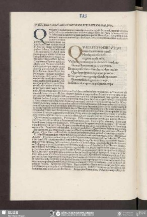 Interpretatio. V. Liberi Fastorum …