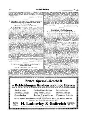 Gerichtliche Entscheidungen