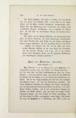 Eos oder Aurora. Lucifer
