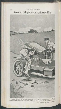 Manual del perfecto automovilista - [Caricatura] : La caricatura extranjera