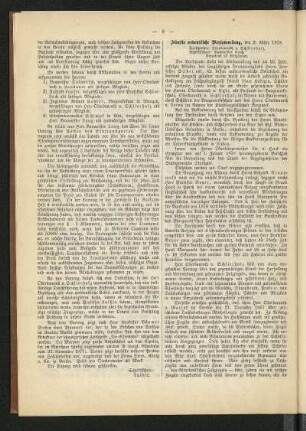 Fünfte ordentliche Versammlung, den 2. März 1878