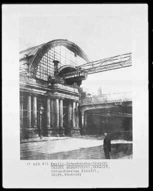 Berlin, Schwebebahn-Projekt (nicht ausgeführt)