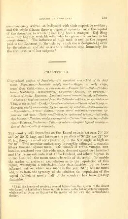 Chapter VII. Geographical position of Jessulmér ...