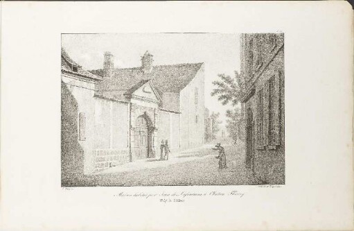 Illustration: Maison habitée par Jean de Lafontaine à Chateau-Thierry.