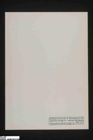 Vermögen des Johann Jacob Maas und seiner verstorbenen Ehefrau Carolina, geb. Achenbach