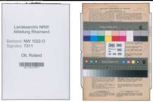Entnazifizierung Roland Ott , geb. 24.07.1900 (Verwaltungsangestellter)