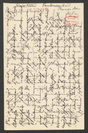 Brief an Marie von Bülow : 30.06.1896