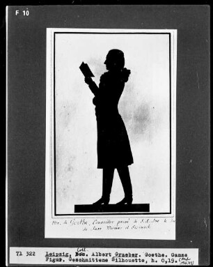 Goethe, ganze Figur