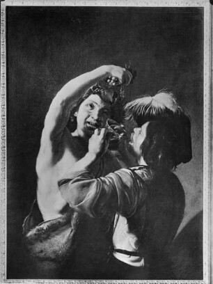 Bacchus und Zecher