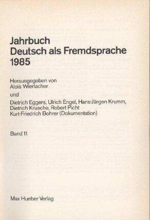 Kurt Rein: Einführung in die kontrastive Linguistik, Darmstadt, Wiss. Buchges., 1983, 169 S.