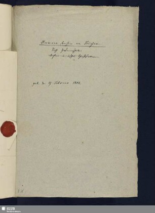 Nr. 96-97. Friesen, Hermann von