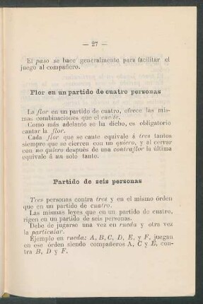 Partido de seis personas
