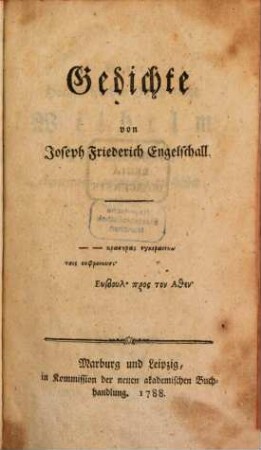 Gedichte