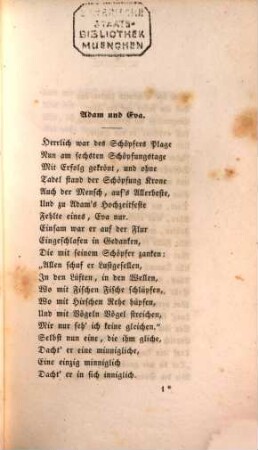 Sieben Bücher Morgenländischer Sagen und Geschichten. 1. (1837)
