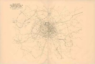 Dichtigkeit der Bevölkerung in Gross-Paris 1906