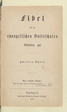2. Theil, [Schülerband]: [2. Theil, [Schülerband]]
