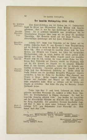 Der spanische Erbfolgekrieg 1701-1714