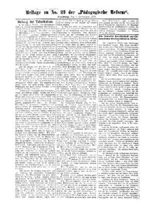 Die deutsche Gesellschaft zur Erforschung des äquatorialen Afrika : Beilage zu Nr. 23 der "Pädagogischen Reform"