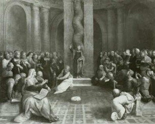 Christus lehrt im Tempel