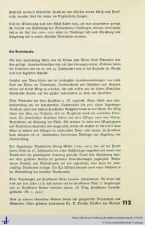 Die Rheinlande.