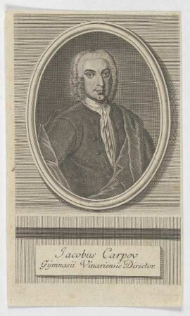 Bildnis des Jacobus Carpov